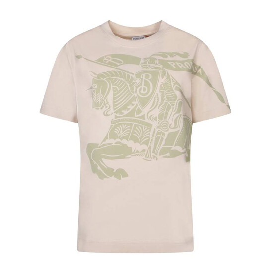 Burberry Equestrian Knight Crewneck T-Shirt, Size X-Small