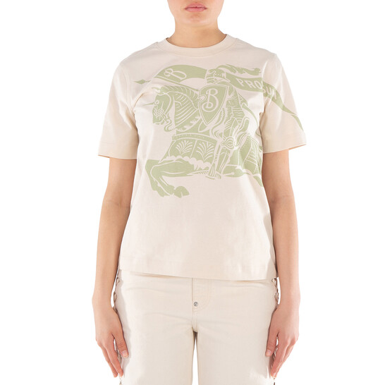 Burberry Equestrian Knight Crewneck T-Shirt, Size X-Small