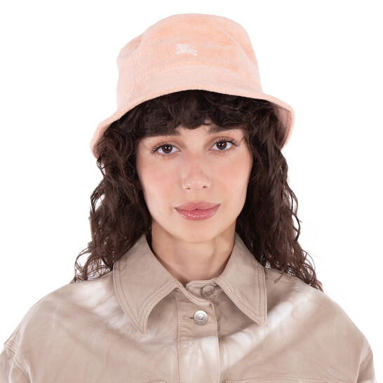 Burberry Equestrian Knight Embroidered Towelling Bucket Hat - 546x546 Image #2