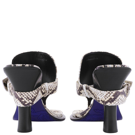 Burberry Equestrian Knight Motif Bay Sandals, Brand Size