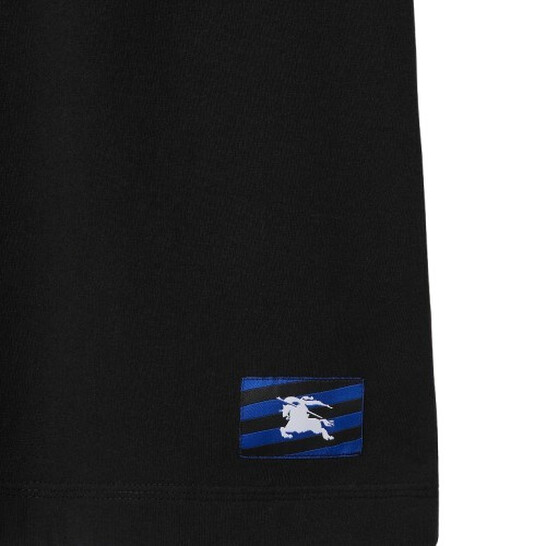 Burberry Equestrian Knight Patch Cotton T-Shirt, Size X