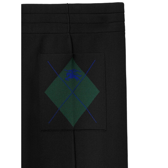 【関税&送料込】Burberry Trousers With B Shield Emblem In Ly Burberry Trousers with B Shield emblem in lyocell | TheDoubleF