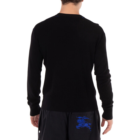 Burberry Fine-Knit Wool Jumper, Size Medium 8077750