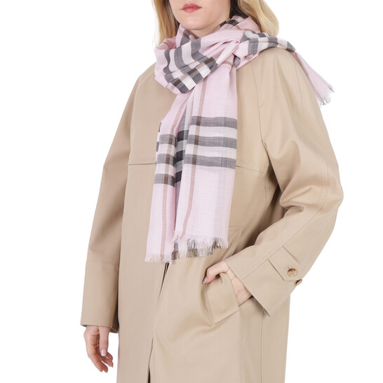 Burberry Check Wool Silk Burberry Cashmere Silk Scarf Burberry
