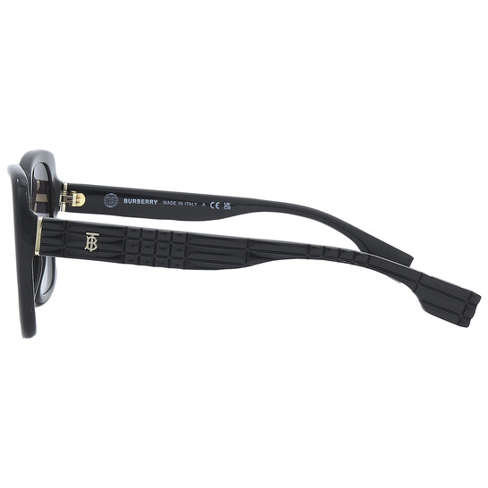 Burberry Gray Gradient Square Ladies Sunglasses