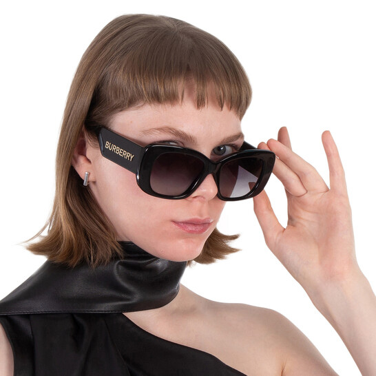 Burberry Grey Gradient Butterfly Ladies Sunglasses BE4410  display picture 3