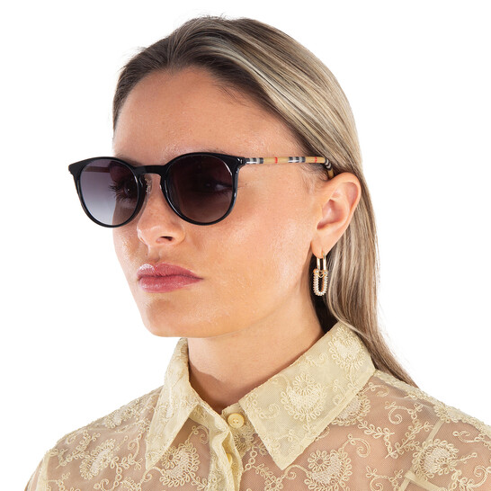 Burberry Grey Gradient Phantos Ladies Sunglasses BE4380D