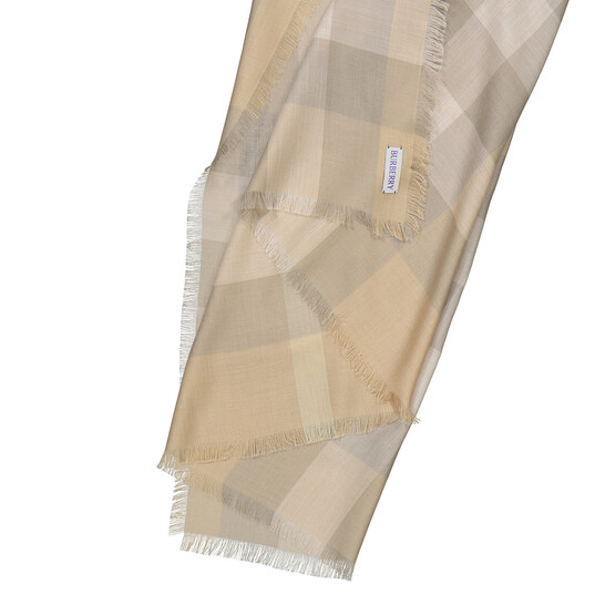 【関税送料込】Burberry ベージュ チェック プールスライド α チェック ジャケット (アーカイブベージュ Beige) - ウィメンズ