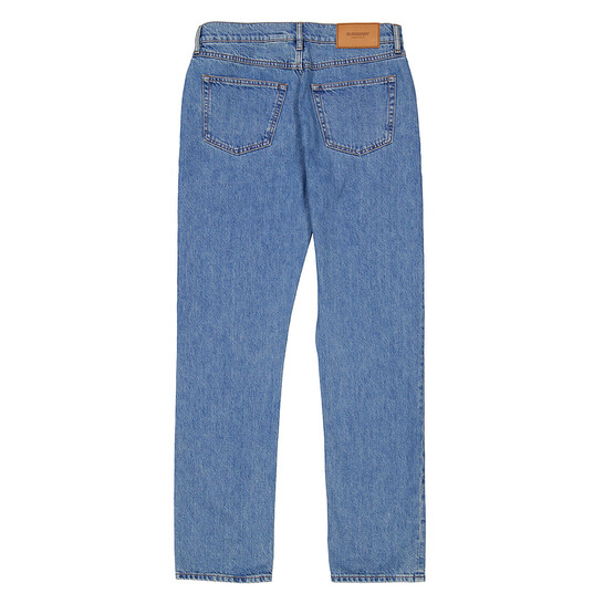 デニム・ジーパン Burberry JEANS (8080778 A1503) BLUE BURBERRY JEANS BAGGY IN DENIM GIAPPONESE (8080779