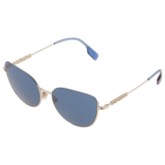 Burberry Harper Blue Cat Eye Ladies Sunglasses BE3144 110980  display picture 1