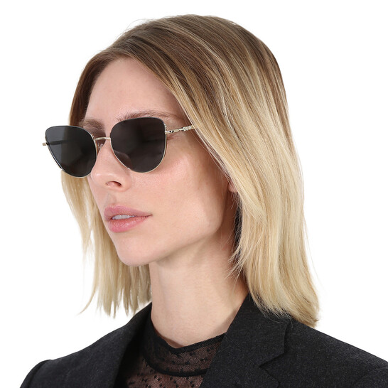 Burberry Harper Dark Grey Cat Eye Ladies Sunglasses BE3144  display picture 1