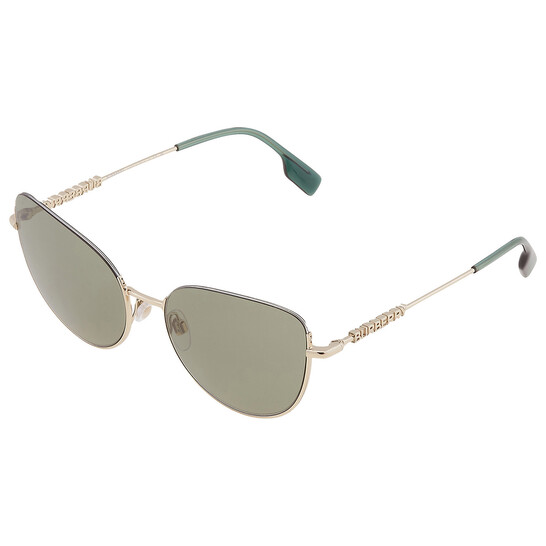 サングラス BURBERRY Woman Sunglasses Green 0BE4422U 411887 BE4425U sunglasses Transparent Green | SmartBuyGlasses US