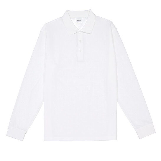 【送料込み】Burberry★HARTFORD Burberry Hartford Check Placket Polo Grey Men's - US