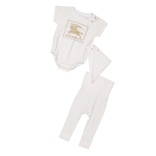 Burberry★baby Burberry Kids Vintage Check Babygrow | Neutrals | FARFETCH