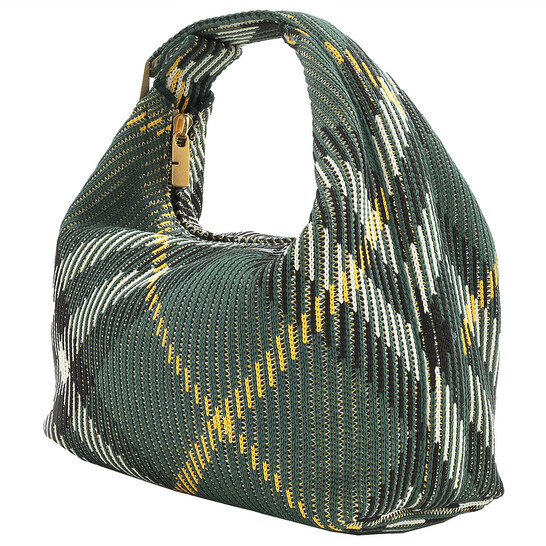 Burberry Ivy Check Peg Mini Duffle Bag 8082042 5045705113308