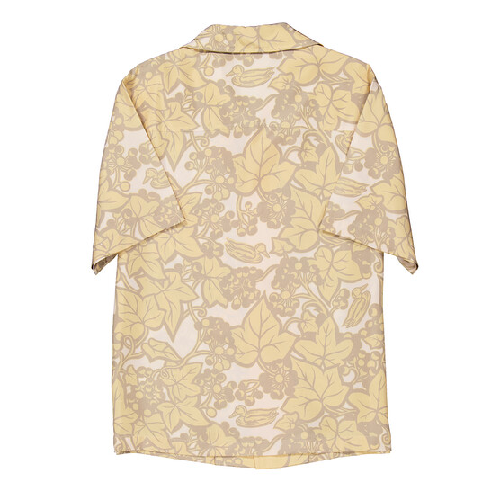 Burberry Ivy Print Silk Pyjama Shirt, Brand Size 10 ( US Size 8