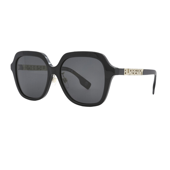 Burberry Joni Dark Grey Square Ladies Sunglasses BE4389F