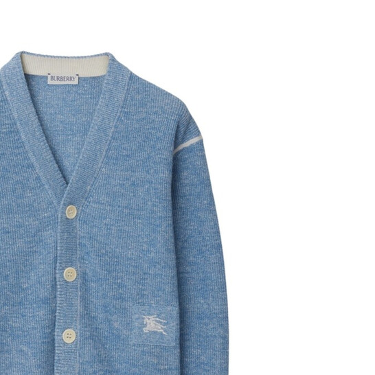 Burberry Kids Ekd Straight-Fit Cardigan, Size 4Y 8079297