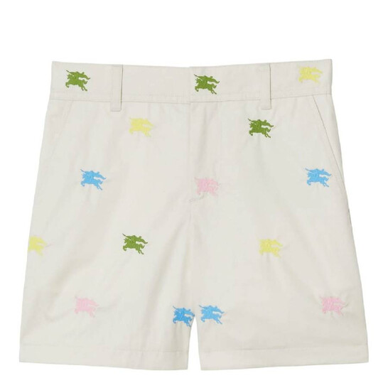 Burberry Boys Oscar Shorts in Ivory