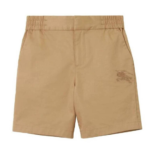 ショートパンツ BURBERRY Embroidered Poplin Shorts Burberry Men's Logo-Embroidered Cotton Shorts | Neiman Marcus