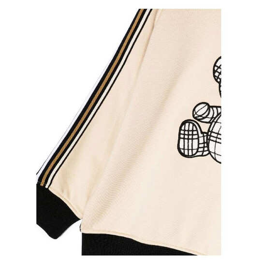 Burberry Kids Thomas Bear Applique Cotton Hoodie, Size 6Y 8061741