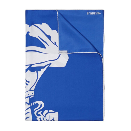 Burberry Knight Emblem Silk Scarf 8085837 5045705561406