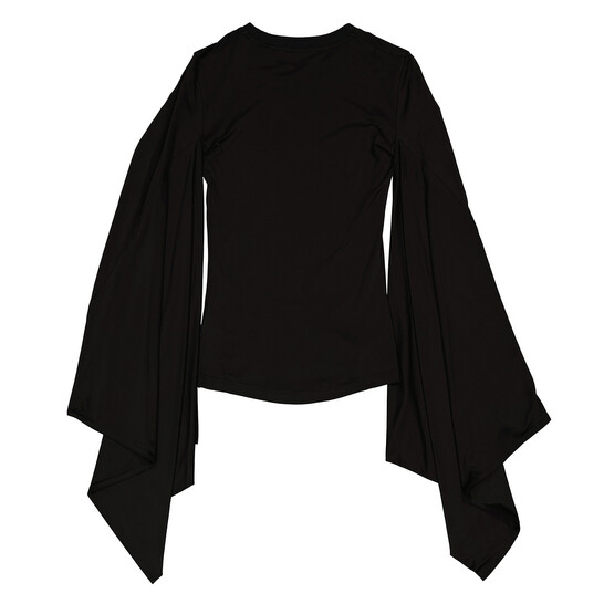 Burberry★素敵！ruffle sleeves Top Ruffled Check Silk Blouse in Candy - Women | Burberry® Official