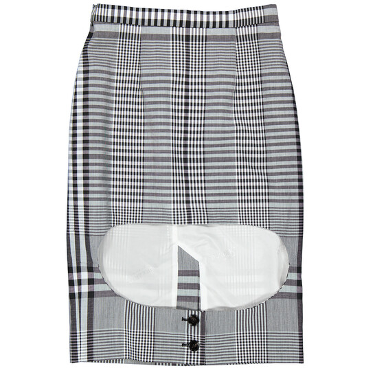 Burberry Ladies Black Ip Pattern Bottoms - 546x546 Image #6