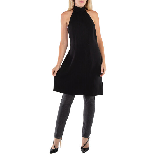 Burberry Silk Cady Funnel Neck Bib , Size: 04