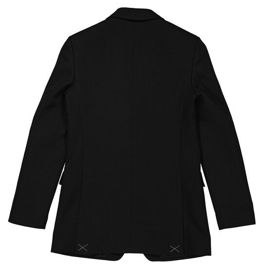 Burberry Ladies Black Tailored Single-Breasted Blazer Jacket