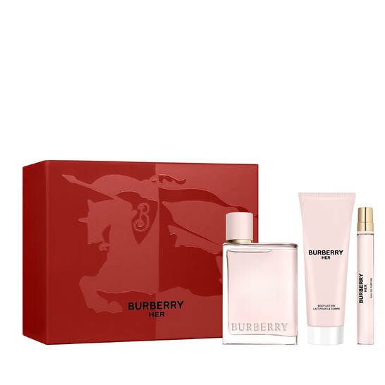 Burberry Ladies Burberry Her Gift Set Fragrances 3616305277022