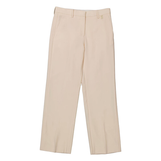 パンツ BURBERRY Straight pants Beige Burberry Ladies Buttermilk Beige Lottie Straight-Leg