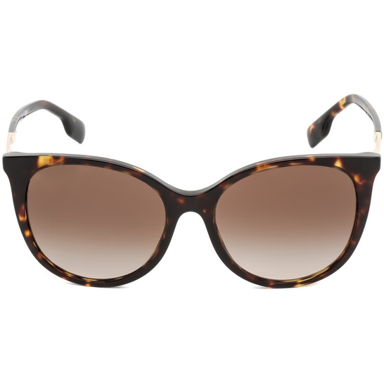Burberry Alice Brown Gradient Cat Eye Ladies Sunglasses