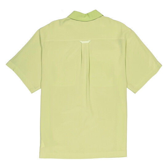 Burberry Ladies Mist Green Ilona Zip-front Silk Bowling
