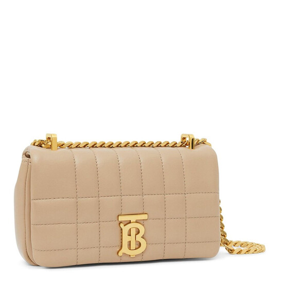 BURBERRY★関税込 レザー Lola ミニショルダーバッグ BURBERRY 未使用 展示品 バーバリー ミニ ローラ ショルダー