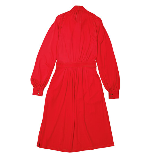 ワンピース Burberry Abito Chemisier In Misto Lana Check Abito chemisier in misto lana Check (Marsh) - Donna, Nylon