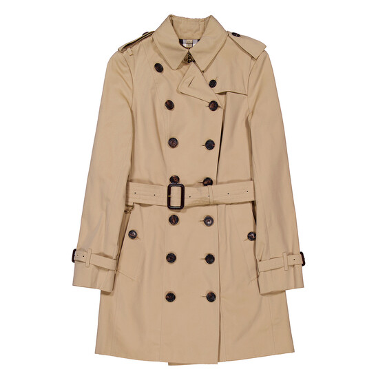 Burberry Ladies Sandringham Mid-length Trench Coat, Brand Size