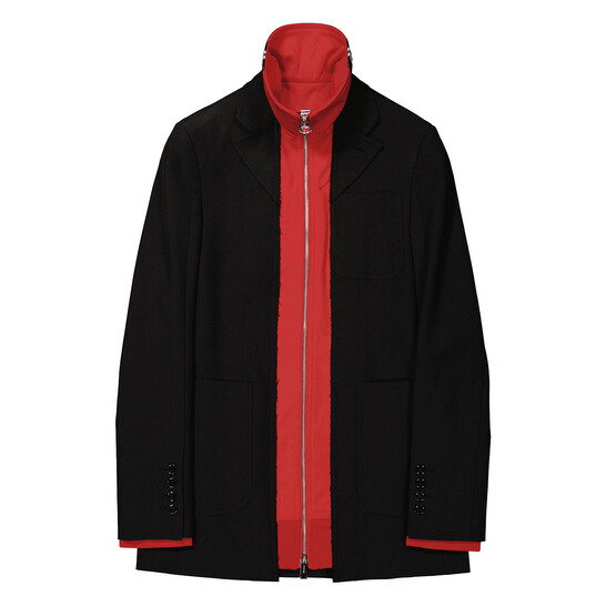 Burberry Ladies Track Top Detail Tailored Jacket, Brand Size 2 (US