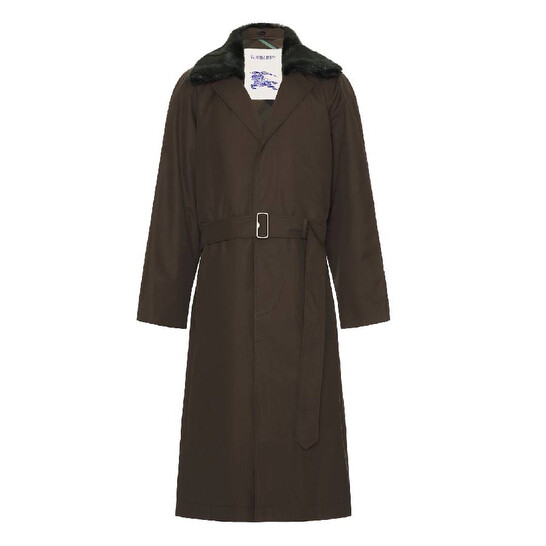Burberry Lambeth Long Overcoat, Brand Size 48 ( US Size 38