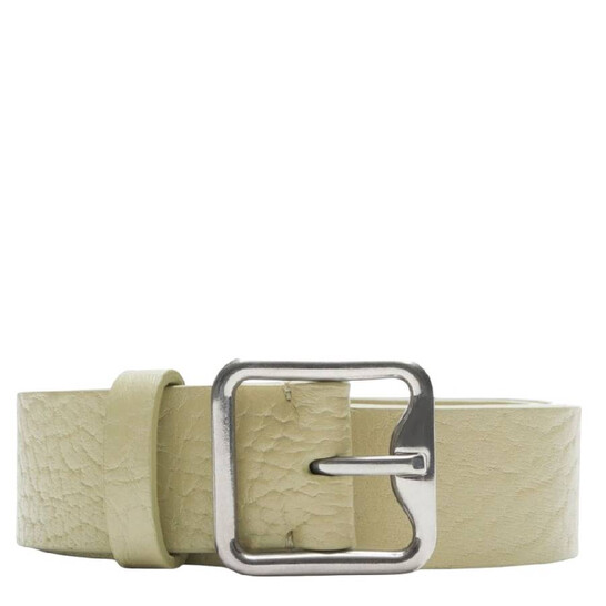 Burberry Leather B Buckle Belt, Size Large 8081856