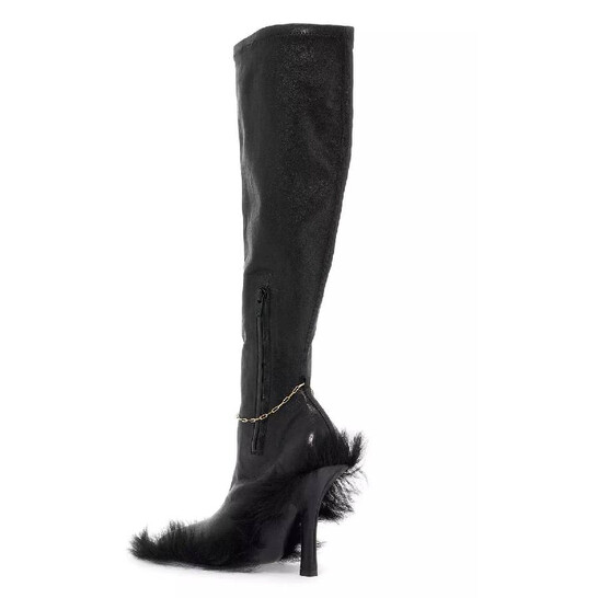 【関税＆送料込み】Burberry Stivali Nero Burberry Trek Ankle Leather Boots | Black | FARFETCH