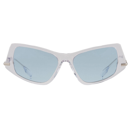 Burberry Light Azure Irregular Ladies Sunglasses BE4408