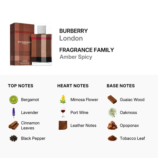 BURBERRY　LONDON BURBERRY LONDON EAU DE TOILETTE SPRAY FOR MEN 3.3 Oz / 100 ml | eBay