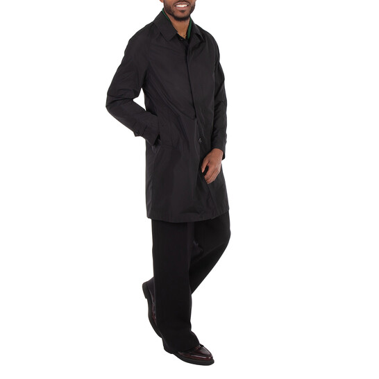 BURBERRY ブラック ロングコート 46 E459C589-9476-470D-84DB-