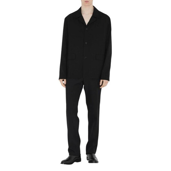 【送料&関税込】Burberry Tailored Jacket In Wool Wool Tailored Jacket in Dark navy - Men | Burberry® Official