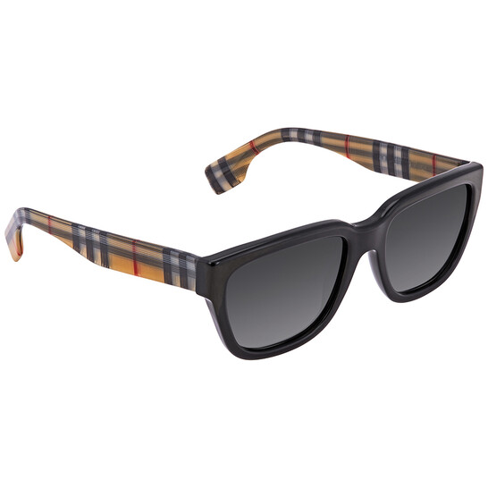 New  - Burberry Mammoth Grey Shaded Polarized Square Ladies Sunglasses BE4277 3… Burberry Mammoth Grey Shaded Polarized Square Ladies  main image 3