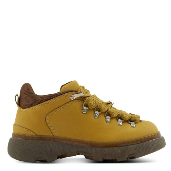 Burberry Manilla Nubuck Lace-Up Trek Boots, Brand Size 40