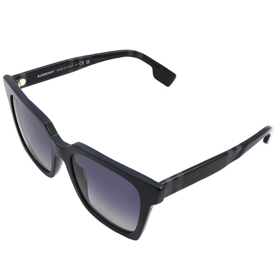 Burberry Maple Blue Gradient Square Ladies Sunglasses BE4335  display picture 3
