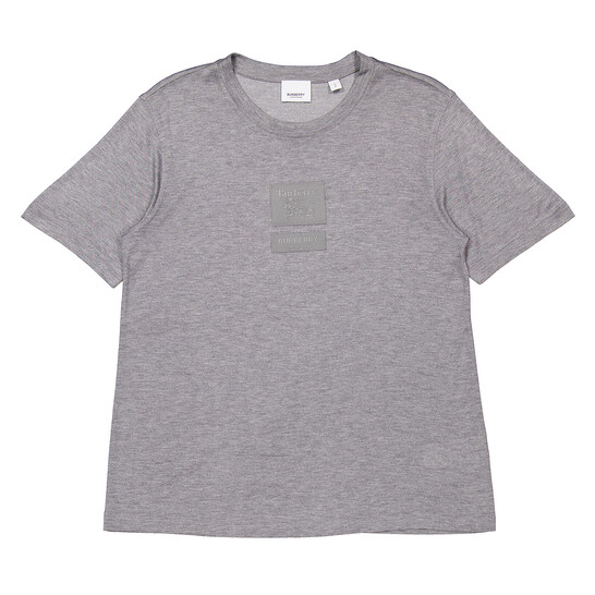 Burberry Margot EKD Logo-Patch T-Shirt, Size Medium 8073047