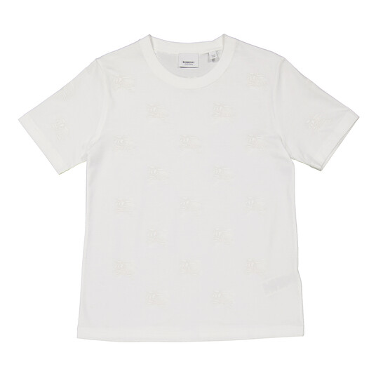 BURBERRY T-SHIRT スリット Striped Cotton T-shirt in Black - Men | Burberry® Official